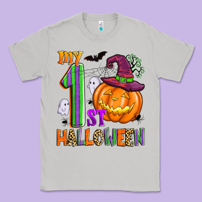 My 1st Halloween Classic Tee Designed By Zillion Design Studio