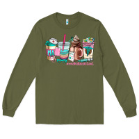 Army Green medical assistant coffee cup Long Sleeve Tee - AdoDesignShop