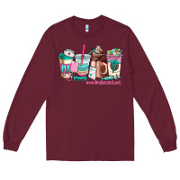 Burgundy medical assistant coffee cup Long Sleeve Tee - AdoDesignShop