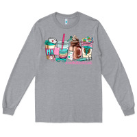 Heather Grey medical assistant coffee cup Long Sleeve Tee - AdoDesignShop