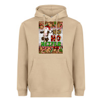 Mushroom Christmas Ho Ho Ho Heifer Heavyweight Hoodie - Artiststas