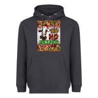 Smoke Christmas Ho Ho Ho Heifer Heavyweight Hoodie - Artiststas
