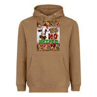 Toasted Coconut Christmas Ho Ho Ho Heifer Heavyweight Hoodie - Artiststas