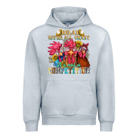 Heather Grey relax were all crazy its not a competition Urban Hoodie - NancyCooperArtShop