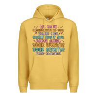 Antique Gold let them Premium Hoodie - MaliasSmallBusiness