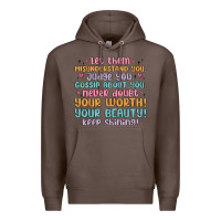 Coffee let them Premium Hoodie - MaliasSmallBusiness