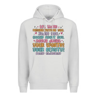 Dove Grey let them Premium Hoodie - MaliasSmallBusiness