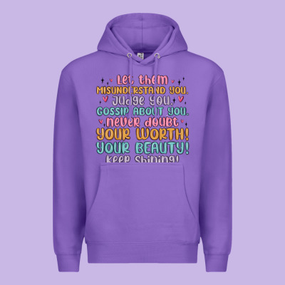 Let Them Premium Hoodie Designed By Maliassmallbusiness