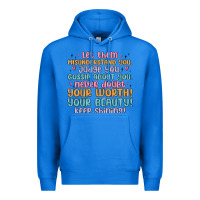 True Royal let them Premium Hoodie - MaliasSmallBusiness