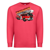 Cardinal firefighter fire truck Premium Sweatshirt - Artiststas
