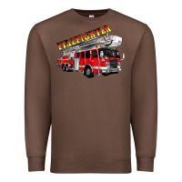 Chestnut firefighter fire truck Premium Sweatshirt - Artiststas
