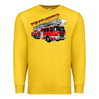 Lemon firefighter fire truck Premium Sweatshirt - Artiststas
