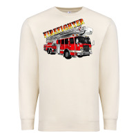 Sandshell firefighter fire truck Premium Sweatshirt - Artiststas