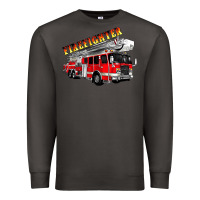 Smoke firefighter fire truck Premium Sweatshirt - Artiststas