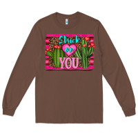 Chestnut stuck on you cactus Long Sleeve Tee - RanaPortraitStore