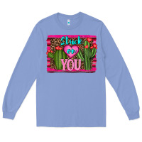 Colony Blue stuck on you cactus Long Sleeve Tee - RanaPortraitStore