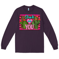 Plum stuck on you cactus Long Sleeve Tee - RanaPortraitStore
