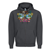 Smoke summer vibes Zipper Hoodie - SublimationCraftShop