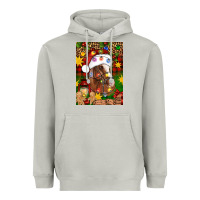 Moon Dust Christmas horse Heavyweight Hoodie - Artiststas