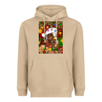 Mushroom Christmas horse Heavyweight Hoodie - Artiststas