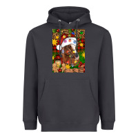Smoke Christmas horse Heavyweight Hoodie - Artiststas