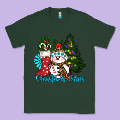 Christmas Vibes Classic Tee Designed By Ranaportraitstore