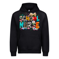 Black school nurse Urban Hoodie - NancyCooperArtShop