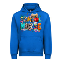 Cobalt school nurse Urban Hoodie - NancyCooperArtShop