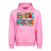 Fuchsia Pink school nurse Urban Hoodie - NancyCooperArtShop