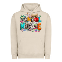 Pigment French Oak school nurse Urban Hoodie - NancyCooperArtShop