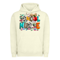 Pigment Pistachio school nurse Urban Hoodie - NancyCooperArtShop