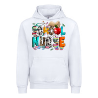 White school nurse Urban Hoodie - NancyCooperArtShop
