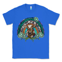 True Royal turquoise gemstones brown baby cow  rainbow Classic Tee - BarkalooDesign