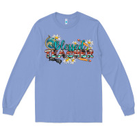Colony Blue blessed teacher Long Sleeve Tee - texasbilliewilder