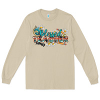 Mushroom blessed teacher Long Sleeve Tee - texasbilliewilder