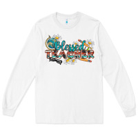 White blessed teacher Long Sleeve Tee - texasbilliewilder