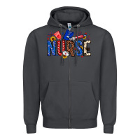 Smoke American Nurse Zipper Hoodie - Neo Western