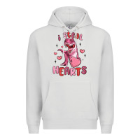 Dove Grey i steal hearts Premium Hoodie - MaliasSmallBusiness