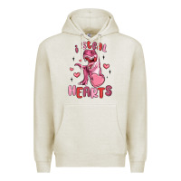 Oatmeal Heather i steal hearts Premium Hoodie - MaliasSmallBusiness