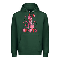 Sports Green i steal hearts Premium Hoodie - MaliasSmallBusiness
