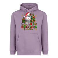 Lavender i want a hippopotamus for christmas Heavyweight Hoodie - AdoDesignShop