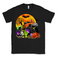 Black halloween monster truck Classic Tee - Zillion Design Studio