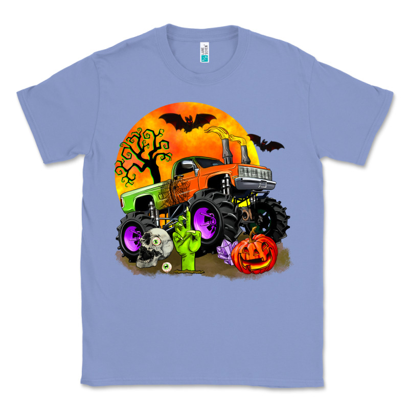Halloween Monster Truck Classic Tee by Zillion Design Studio | Teevron