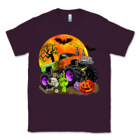 Plum halloween monster truck Classic Tee - Zillion Design Studio