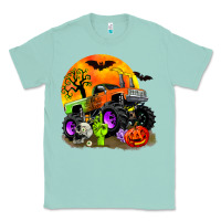 Seafoam halloween monster truck Classic Tee - Zillion Design Studio