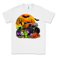 White halloween monster truck Classic Tee - Zillion Design Studio