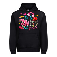 Black little miss third grade Urban Hoodie - NancyCooperArtShop