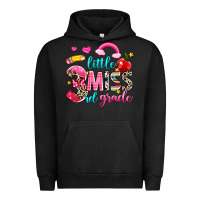 Pigment Black little miss third grade Urban Hoodie - NancyCooperArtShop