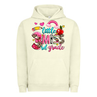 Pigment Pistachio little miss third grade Urban Hoodie - NancyCooperArtShop