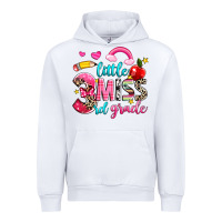 White little miss third grade Urban Hoodie - NancyCooperArtShop